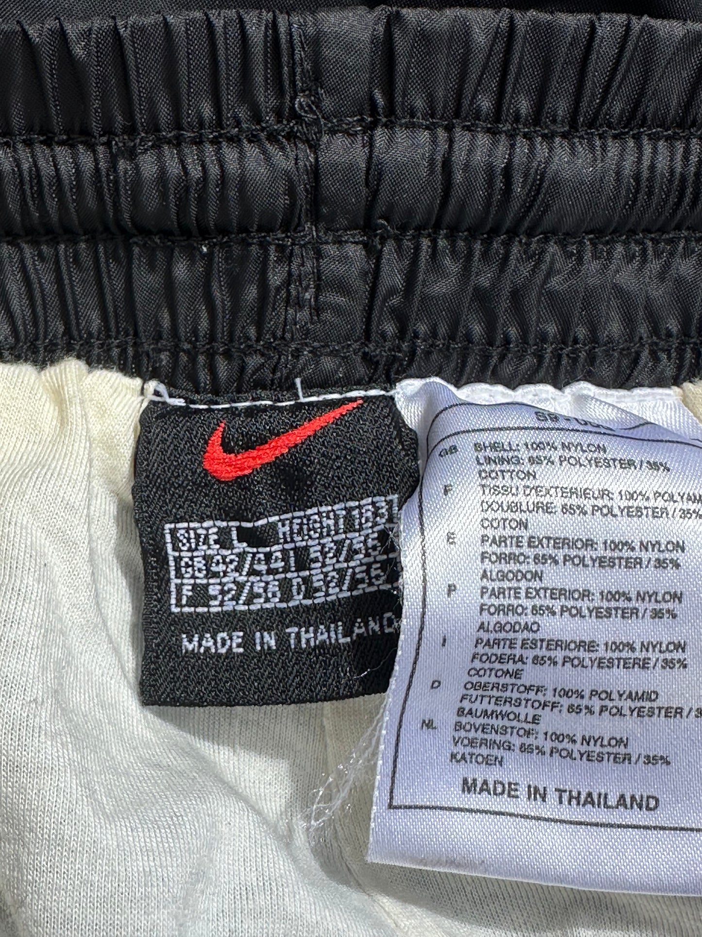 Nike Track Pants Black Baggy (L)