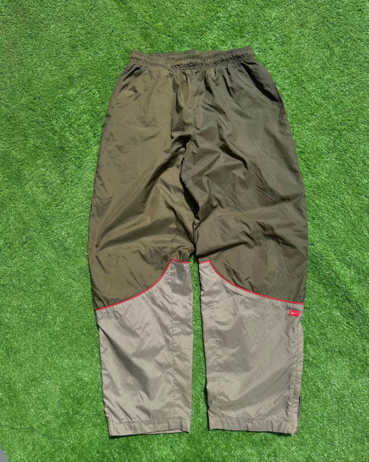 Nike Track Pants Two Tone Army Green